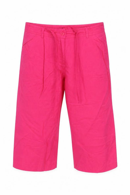 Atmosphere Women Pink Size 12 Rayon Wide Leg Capri Trousers