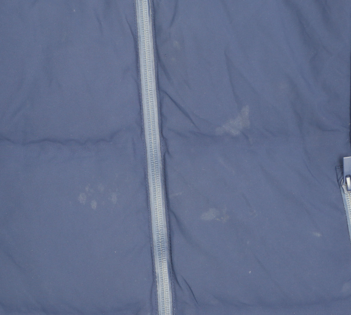 UNIQLO Women Blue S Long Hooded Down Puffer Coat Windproof