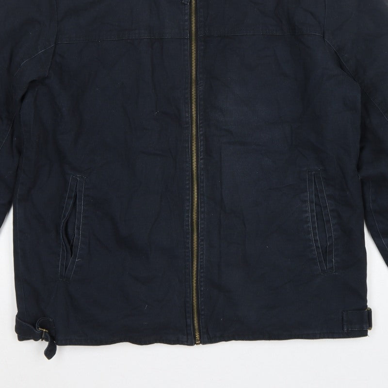 Additional view of Ringspun Men’s Blue XL Hostrup Military Jacket Full Zip Cotton