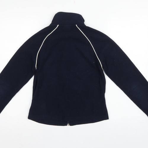 Next Women’s Blue Fleece Full Zip Jacket UK 18 Collared