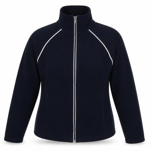 Next Women’s Blue Fleece Full Zip Jacket UK 18 Collared