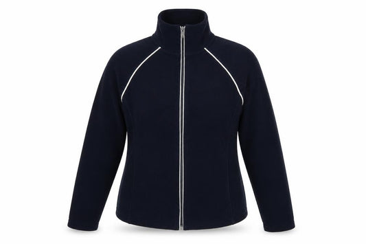 Next Women’s Blue Fleece Full Zip Jacket UK 18 Collared