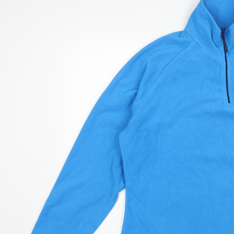 Additional view of Mountain Warehouse Women Blue UK 20 Fleece 1/4 Zip Pullover Sweatshirt
