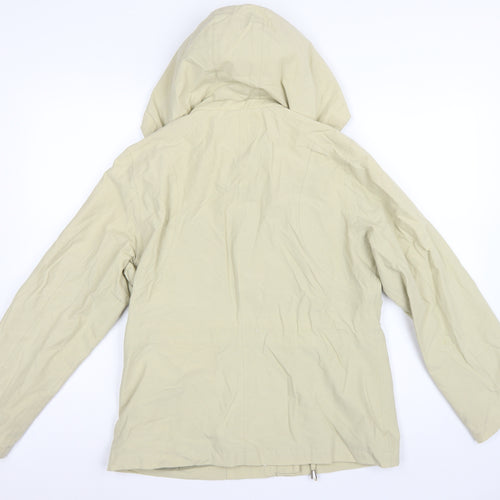 Maine Debenhams Women’s Ivory Size 12 Hooded Parka Jacket