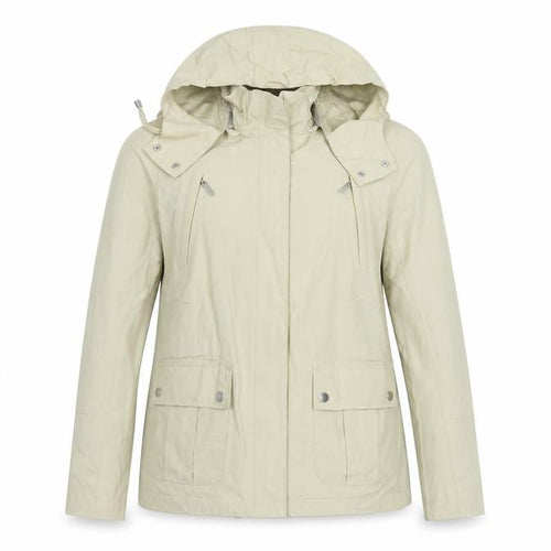 Maine Debenhams Women’s Ivory Size 12 Hooded Parka Jacket