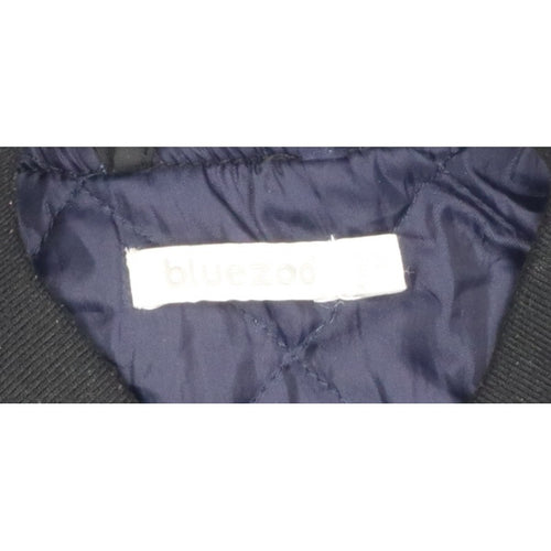 Bluezoo Boys Black Age 13 Bomber Jacket Padded Full Zip