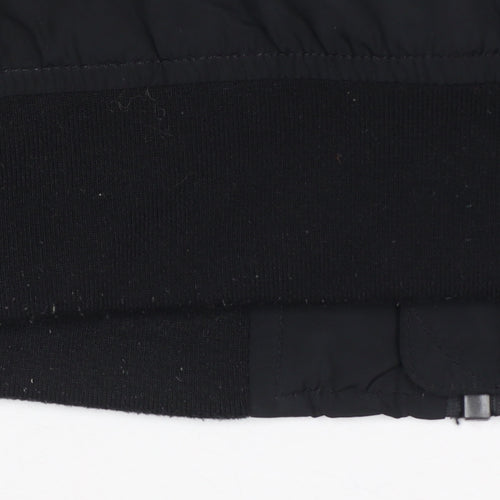 Bluezoo Boys Black Age 13 Bomber Jacket Padded Full Zip