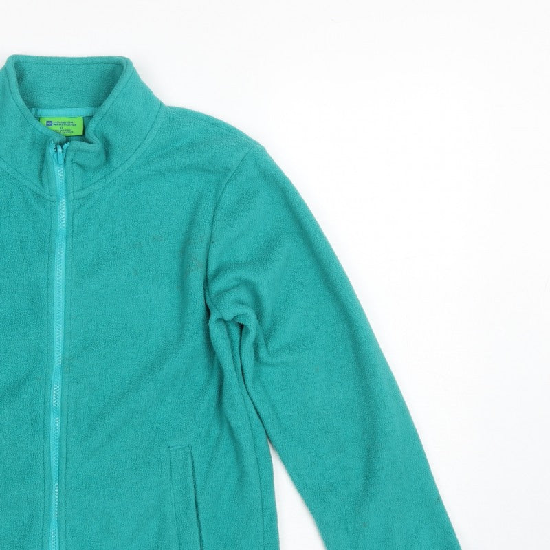 Mountain Warehouse Boys Green 13 Years 3-in-1 Fleece Jacket Full Zip