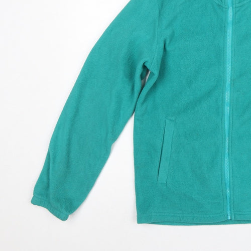 Mountain Warehouse Boys Green 13 Years 3-in-1 Fleece Jacket Full Zip