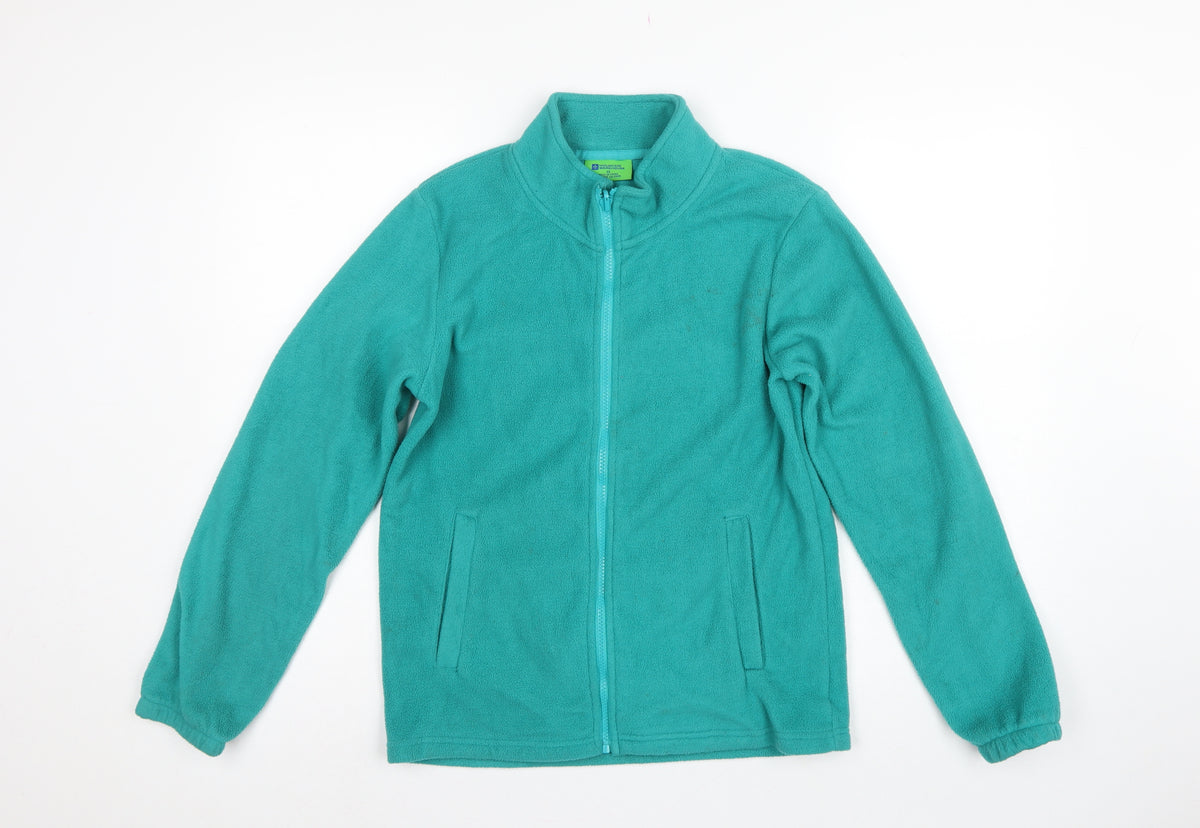 Mountain Warehouse Boys Green 13 Years 3-in-1 Fleece Jacket Full Zip