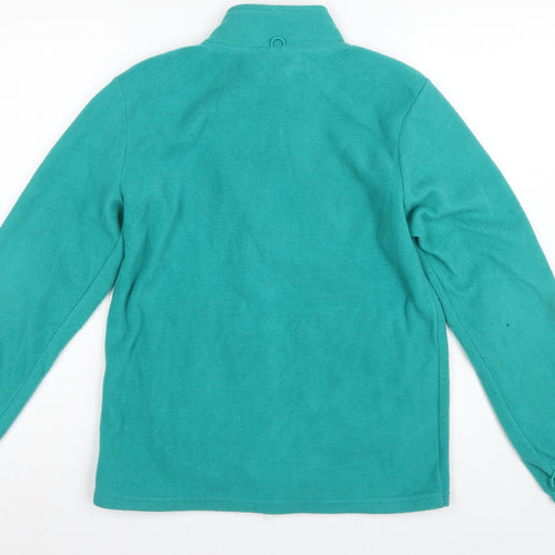 Mountain Warehouse Boys Green 13 Years 3-in-1 Fleece Jacket Full Zip