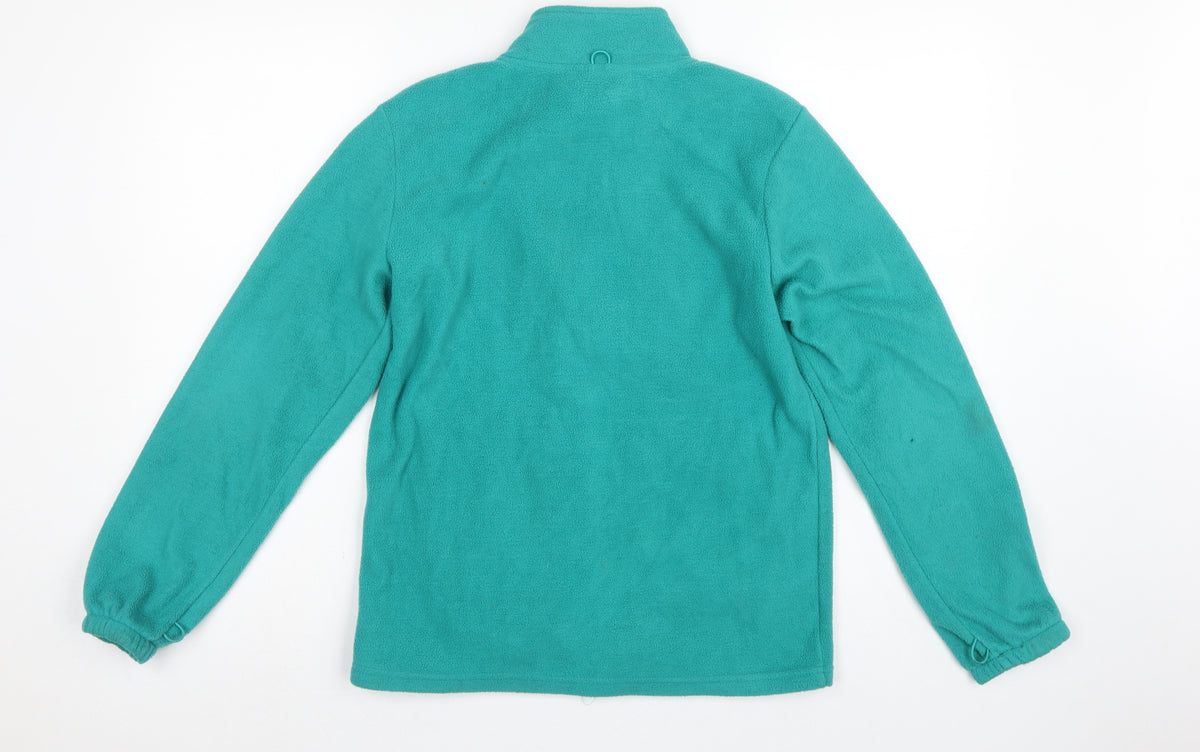 Mountain Warehouse Boys Green 13 Years 3-in-1 Fleece Jacket Full Zip