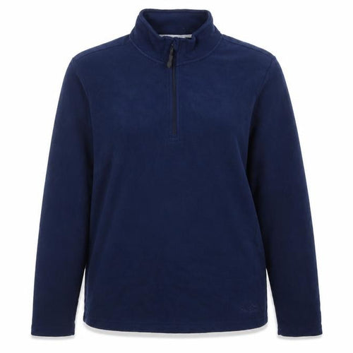 Peter Storm Women Blue UK 18 Pullover 1/4 Zip Fleece Sweatshirt