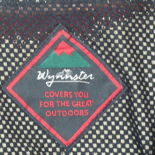 Wynster Men’s Red L Basic Fleece Jacket Full Zip Outdoor