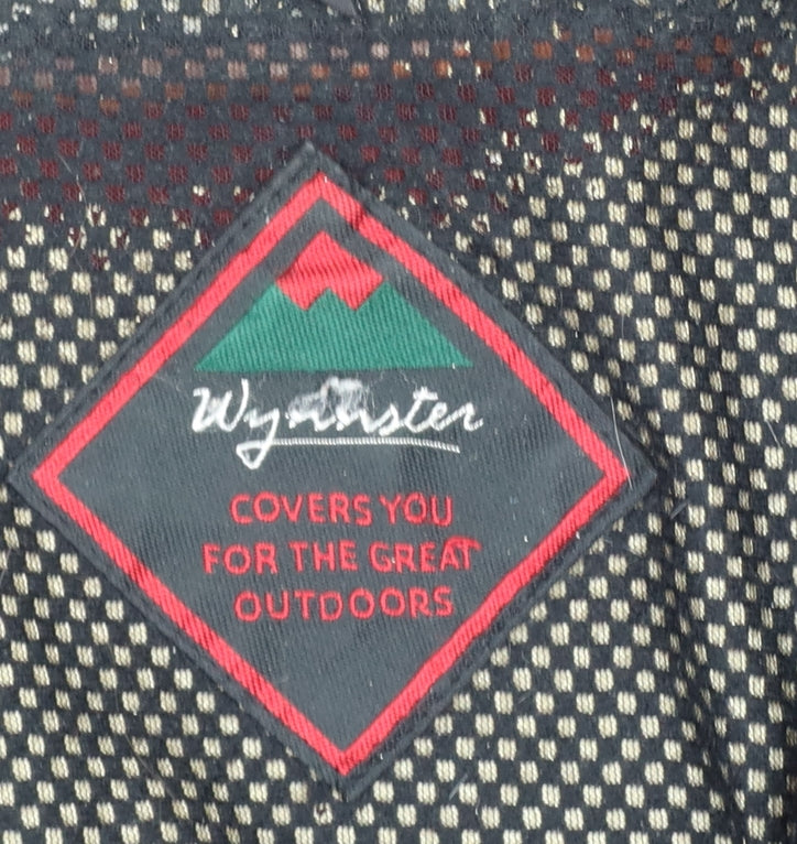 Wynster Men’s Red L Basic Fleece Jacket Full Zip Outdoor