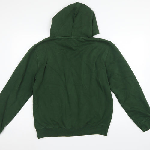 Champion Men’s Green M Pullover Logo Hoodie Pocket