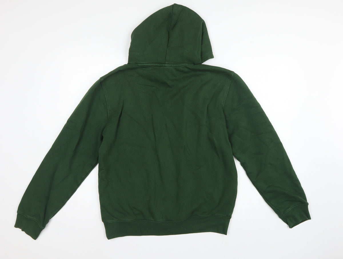 Champion Men’s Green M Pullover Logo Hoodie Pocket