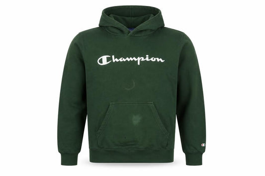 Champion Men’s Green M Pullover Logo Hoodie Pocket