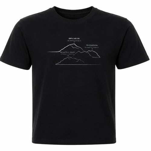 Mountain Warehouse Men Black XL Isocool Mountain Graphic T-Shirt