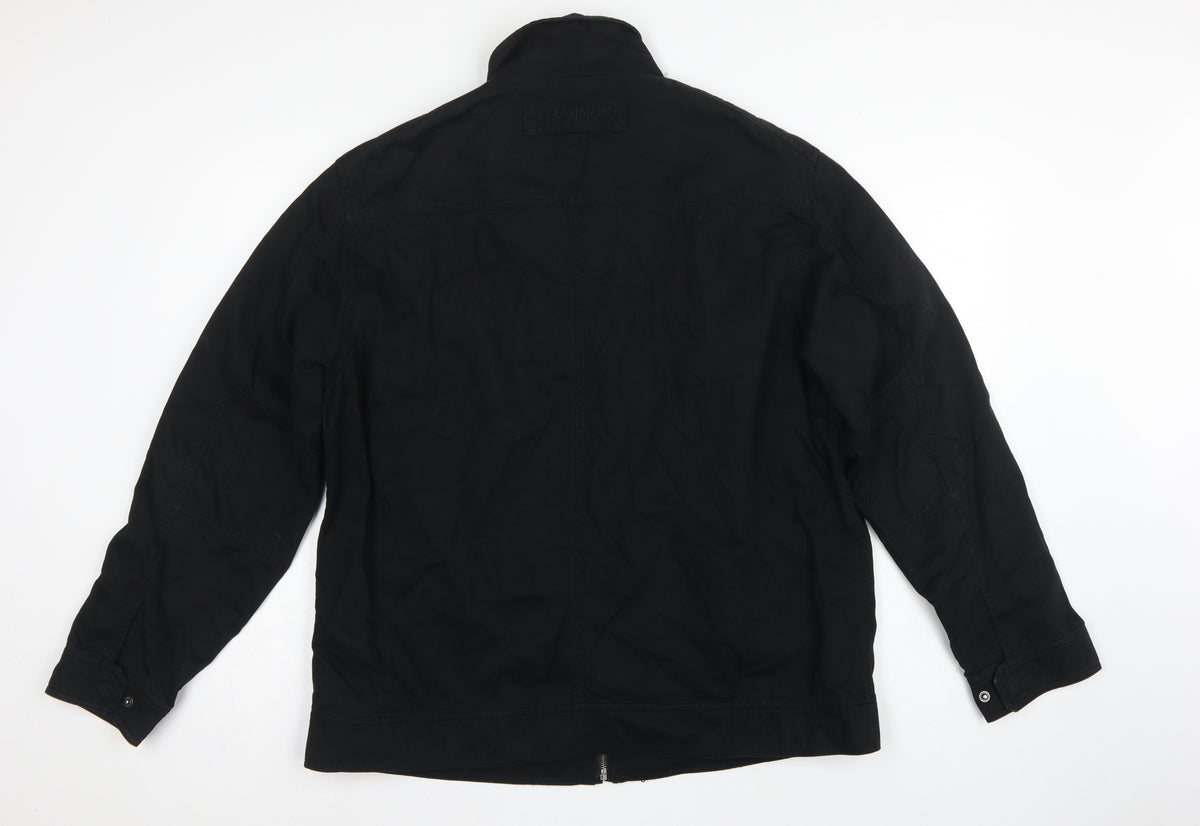 Maine New England Men’s Black XL Mappleton Full Zip Cotton Jacket