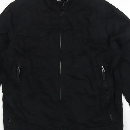 Maine New England Men’s Black XL Mappleton Full Zip Cotton Jacket