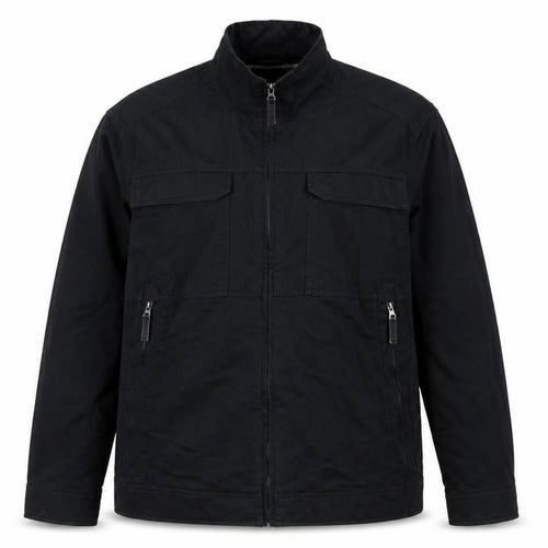 Maine New England Men’s Black XL Mappleton Full Zip Cotton Jacket
