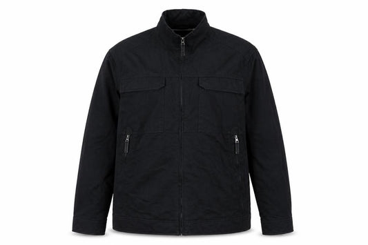 Maine New England Men’s Black XL Mappleton Full Zip Cotton Jacket