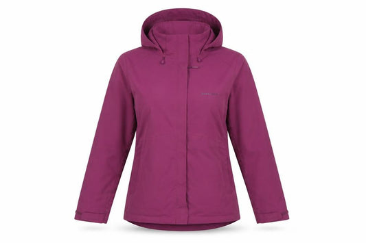 Ayacucho Women’s Purple M Yosemite Waterproof Hooded Rain Jacket