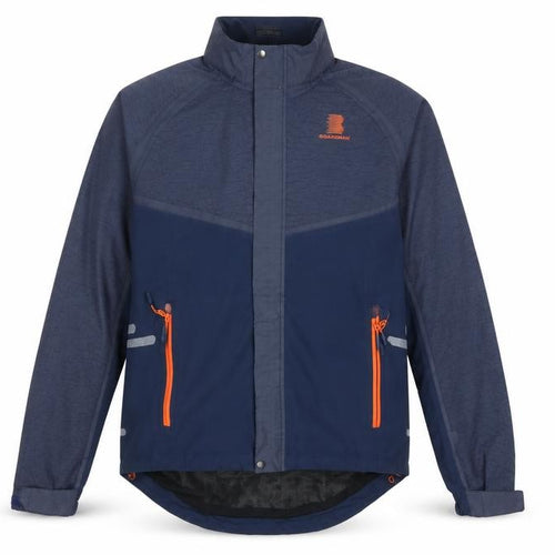 Boardman Men’s Navy M Windbreaker Cycling Jacket Reflective Full Zip