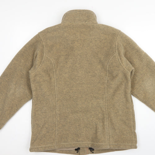 Lowe Alpine Women’s Beige S Polartec Fleece Full Zip Outdoor Jacket