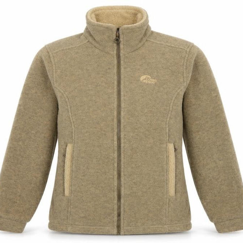 Lowe Alpine Women’s Beige S Polartec Fleece Full Zip Outdoor Jacket