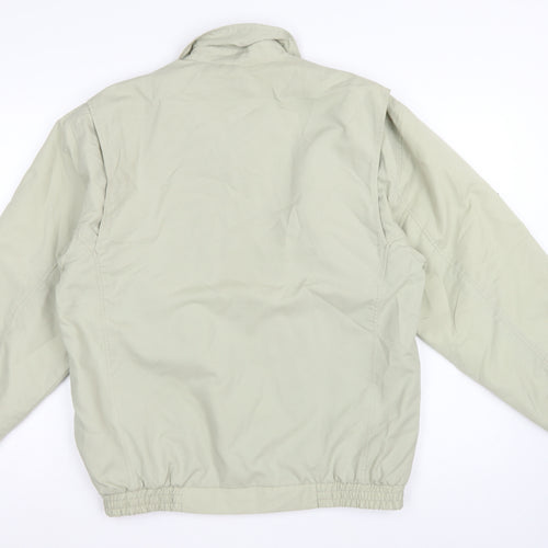 Woodville Men's Beige M Full Zip Lightweight Polyester Lined Jacket