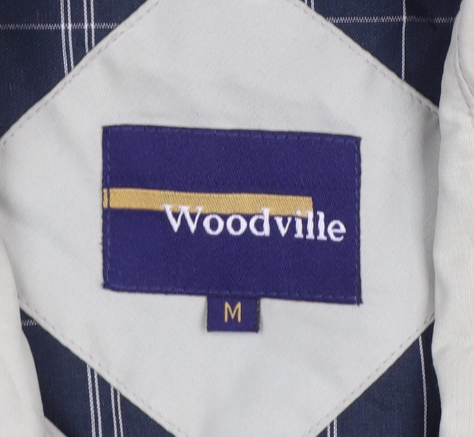 Woodville Men's Beige M Full Zip Lightweight Polyester Lined Jacket