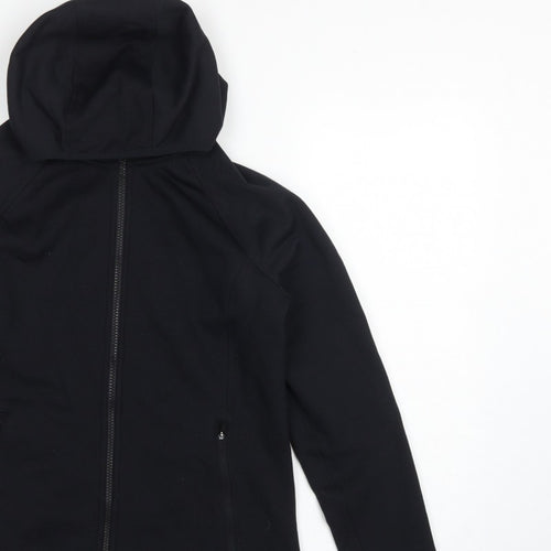 M&S Goodmove Women’s Black UK 12 Hooded Softshell Zip Jacket