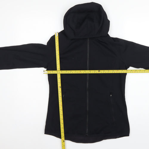 M&S Goodmove Women’s Black UK 12 Hooded Softshell Zip Jacket