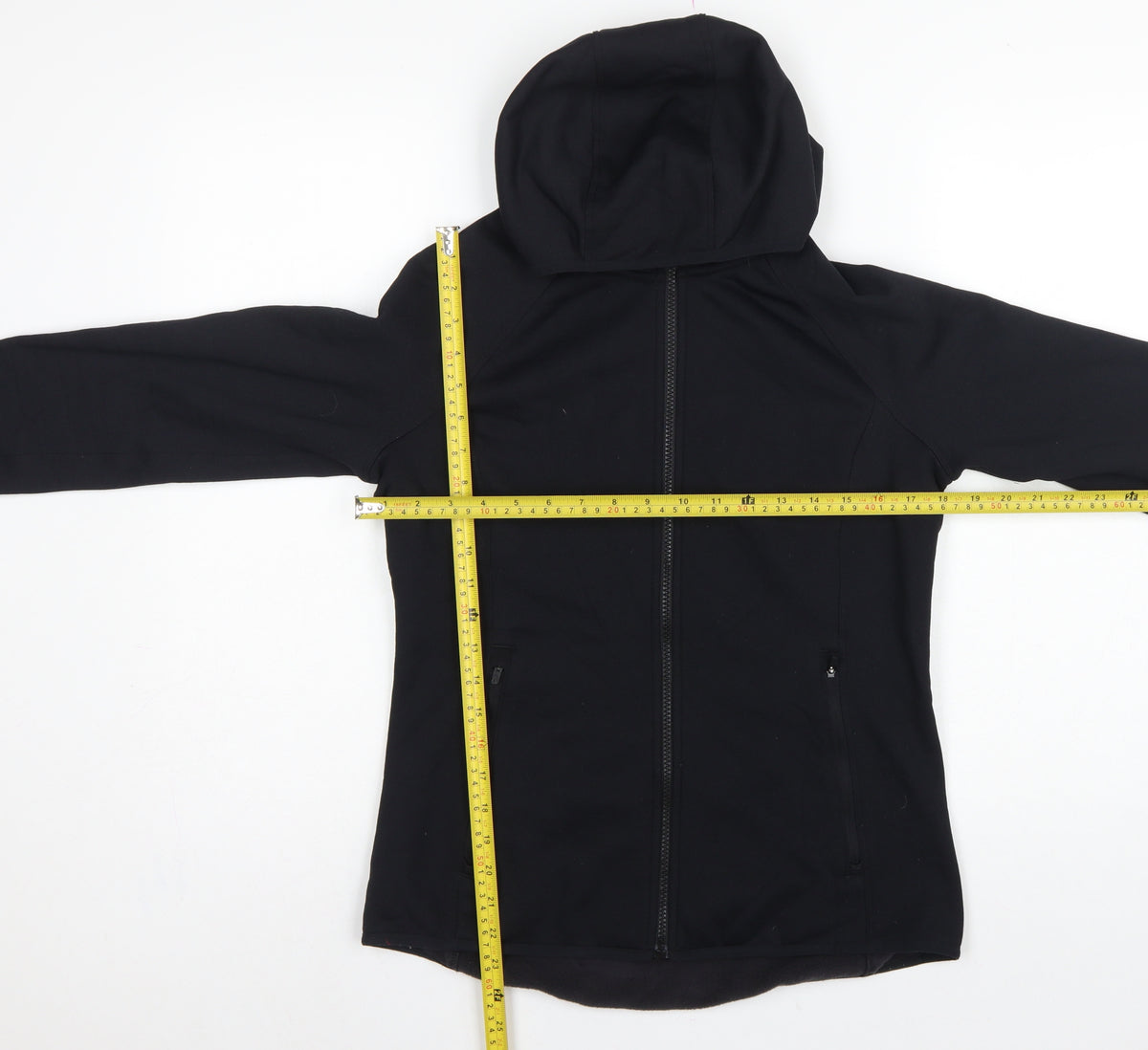 M&S Goodmove Women’s Black UK 12 Hooded Softshell Zip Jacket
