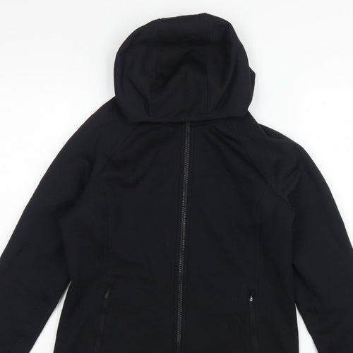 M&S Goodmove Women’s Black UK 12 Hooded Softshell Zip Jacket