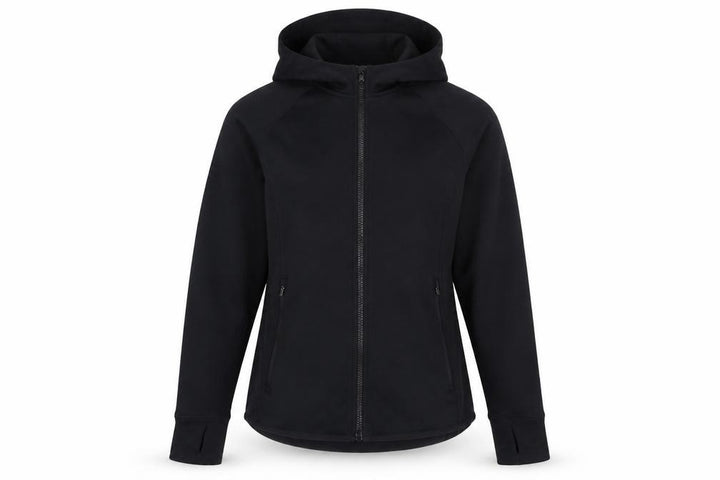 M&S Goodmove Women’s Black UK 12 Hooded Softshell Zip Jacket