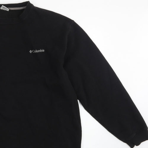 Columbia Men’s Black 2XL Tall Fleece Crew Neck Pullover Sweatshirt