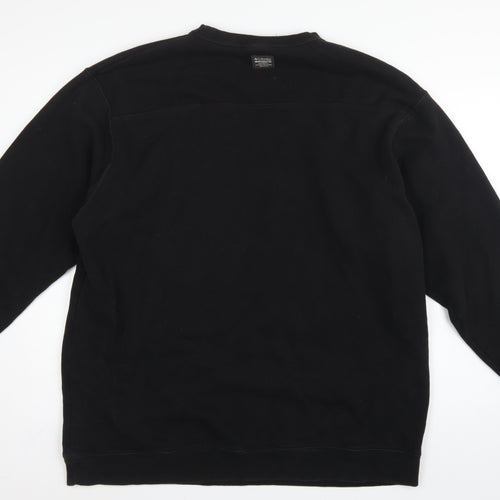 Columbia Men’s Black 2XL Tall Fleece Crew Neck Pullover Sweatshirt
