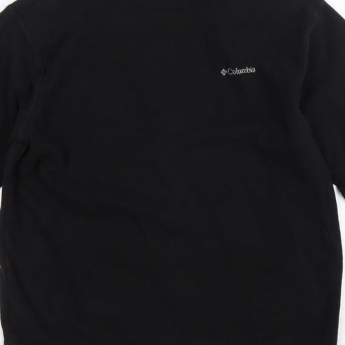 Columbia Men’s Black 2XL Tall Fleece Crew Neck Pullover Sweatshirt