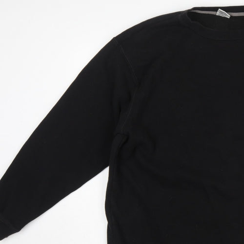 Columbia Men’s Black 2XL Tall Fleece Crew Neck Pullover Sweatshirt