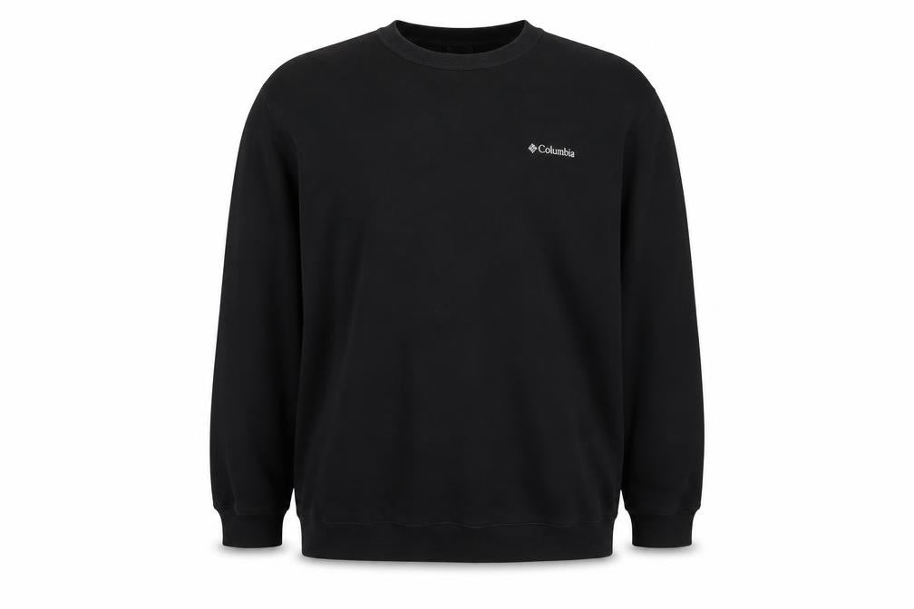 Columbia Men’s Black 2XL Tall Fleece Crew Neck Pullover Sweatshirt