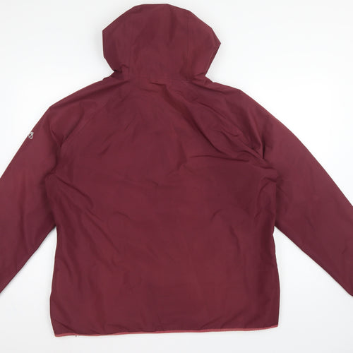 Craghoppers Women Burgundy UK 18 Aquadry Waterproof Hooded Rain Jacket