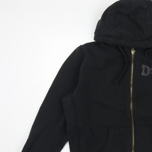Drift King Men’s Black 2XL Full Zip Embroidered Hoodie