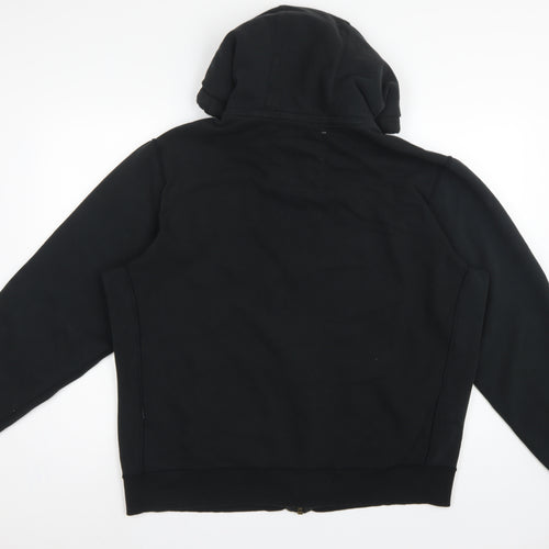Drift King Men’s Black 2XL Full Zip Embroidered Hoodie