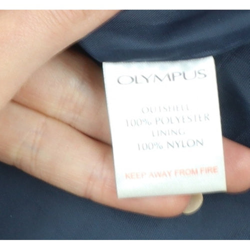 Olympus Women’s Navy Size 14 Zip Jacket Reflective Trim
