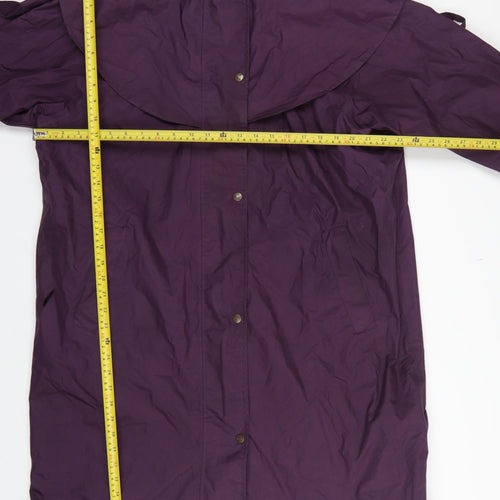 Target Dry Women’s Purple Size 16 Long Rain Coat Outdoor