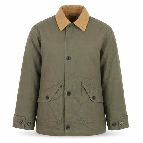 H&M Divided Women's Green XXS Military Padded Cotton Jacket