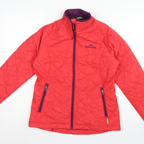 Kathmandu Women’s Red UK 10 InsuLITE Quilted Puffer Jacket